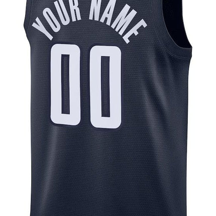 Custom Name Washington Wizards 2025 Statement Jersey - Navy