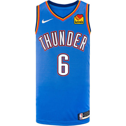 Jaylin Williams Oklahoma City Thunder 2025 Icon Swingman Jersey - Blue