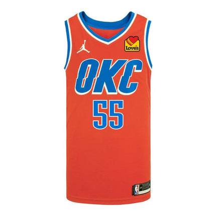 Isaiah Hartenstein Oklahoma City Thunder 2025 Statement Swingman Jersey - Orange