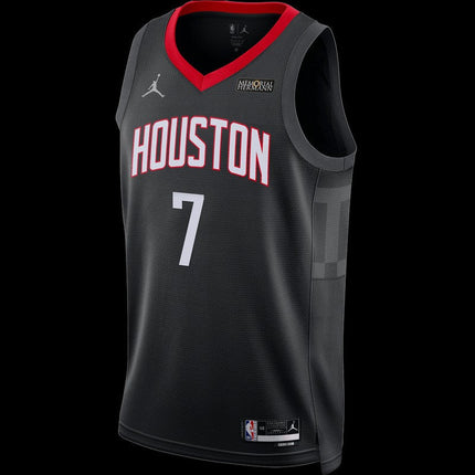 Cam Whitmore Houston Rockets 2025 Statement Edition Swingman Jersey - Black
