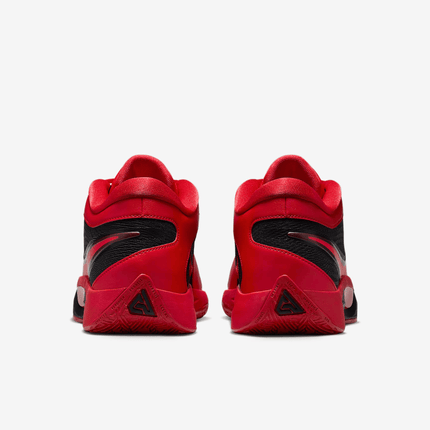 Men's Giannis Freak 6 Black University Red Shoes