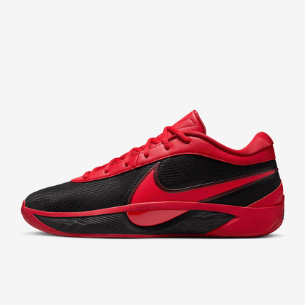 Men's Giannis Freak 6 Black University Red Shoes