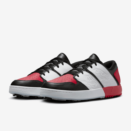 Men's Jordan NU Retro 1 G Black University Red Shoes