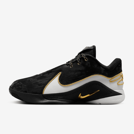 Men's Lebron 22 White Metallic Gold Shoes