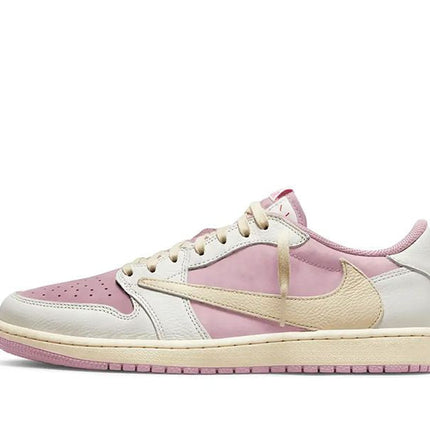 Men's Air Jordan 1 Low OG x Travis Scott Shy Pink Shoes