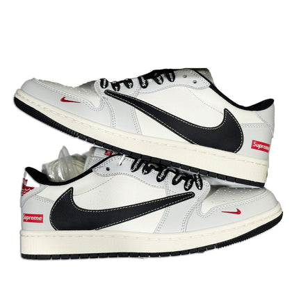 Men's Air Jordan 1 Low xSUPREME Shoes