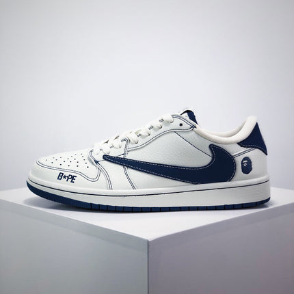 Men's Air Jordan 1 Low xSUPREME Shoes