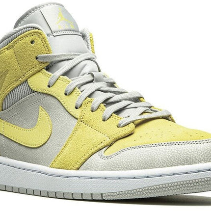 Men's Air Jordan 1 Mid Lemon Wash Shoes