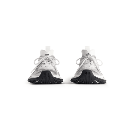 Men's Circuit Sneaker White Silver Shoes