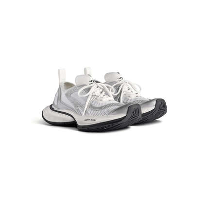 Men's Circuit Sneaker White Silver Shoes