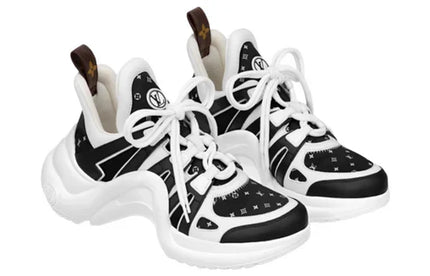 Men's LOUIS VUITTON Archlight 2.0 Platform Black Monogram Sneakers