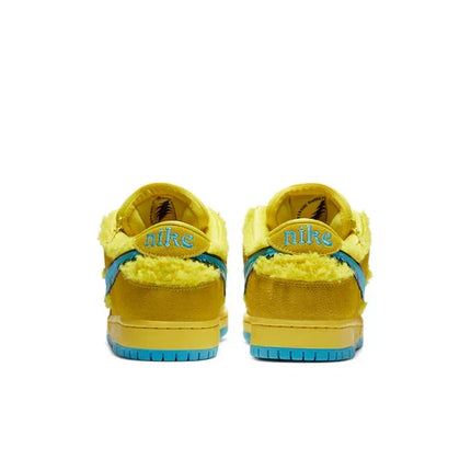 Men's Nike x Grateful Dead SB Dunk Low Yellow Bear Shoes