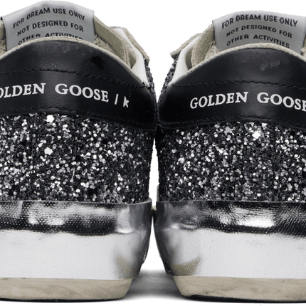 Men's SSENSE Exclusive White Super-Star Sneakers In Anthracite Black