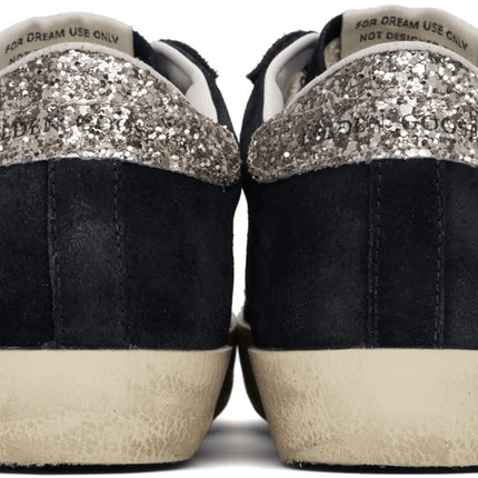 Men's SSENSE Exclusive White Super-Star Sneakers In Blue White Silver