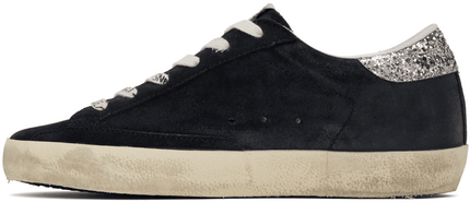 Men's SSENSE Exclusive White Super-Star Sneakers In Blue White Silver