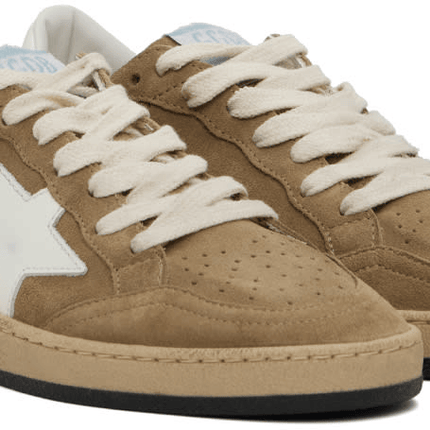Men's SSENSE Exclusive White Super-Star Sneakers In Tabacco White