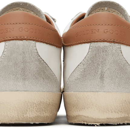 Men's SSENSE Exclusive White Super-Star Sneakers In White Brown