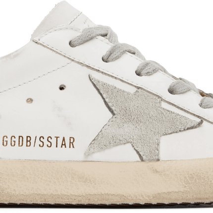 Men's SSENSE Exclusive White Super-Star Sneakers In White Brown