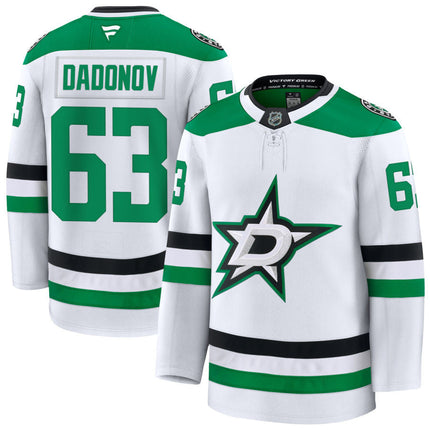 Evgenii Dadonov Dallas Stars 2025 Away Premium Jersey - White