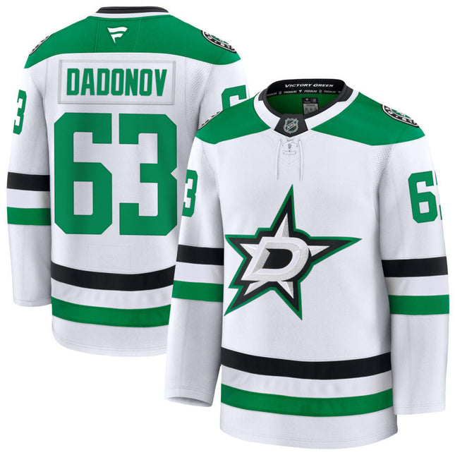 Evgenii Dadonov Dallas Stars 2025 Away Premium Jersey - White