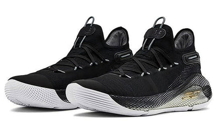Men's Under Armour Curry 6 Team 'Black Gold Metallic' Shoes