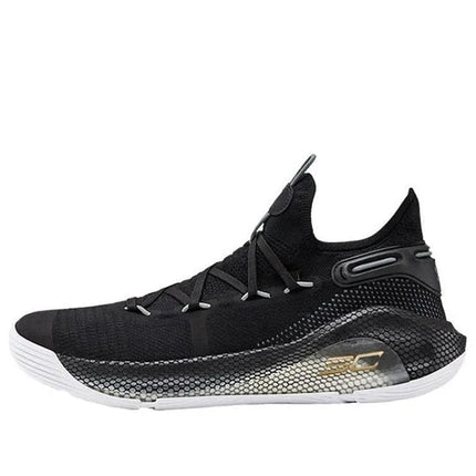 Men's Under Armour Curry 6 Team 'Black Gold Metallic' Shoes