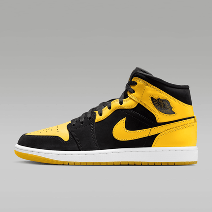 Men's Air Jordan 1 Mid SE Varsity Maize Shoes