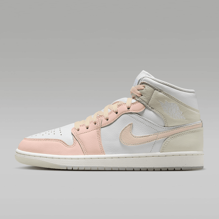 Men's Air Jordan 1 Mid SE White Shoes