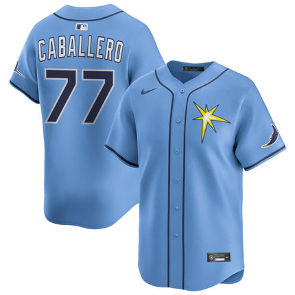Jose Caballero Tampa Bay Rays 2025 Alternate Limited Jersey - Light Blue