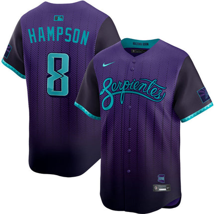 Garrett Hampson Arizona Diamondbacks 2025 City Connect Limited Jersey - Purple