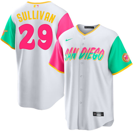 Brett Sullivan San Diego Padres 2025 City Connect Limited Jersey - White