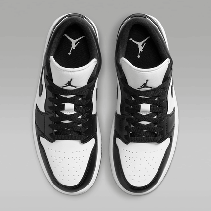 Men's Air Jordan 1 Low White Black Shoes