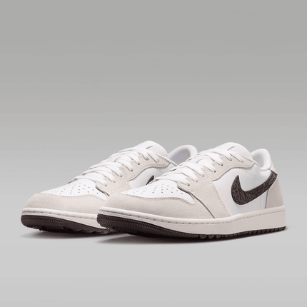 Men's Air Jordan 1 Low G Baroque Brown Shoes