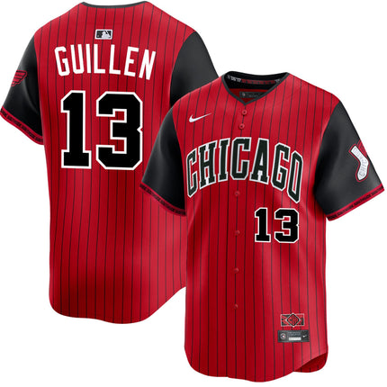 Ozzie Guillen Chicago White Sox 2025 City Connect Limited Jersey - Red/Black