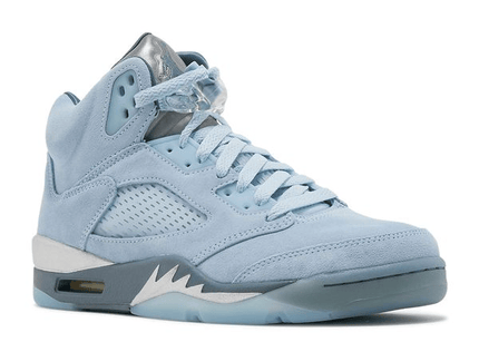 Men's Jordan 5 Retro Low Blue Bird Shoes