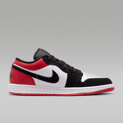 Men's Air Jordan 1 Low SE White Varsity Red Shoes