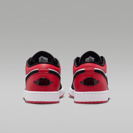 Men's Air Jordan 1 Low SE White Varsity Red Shoes