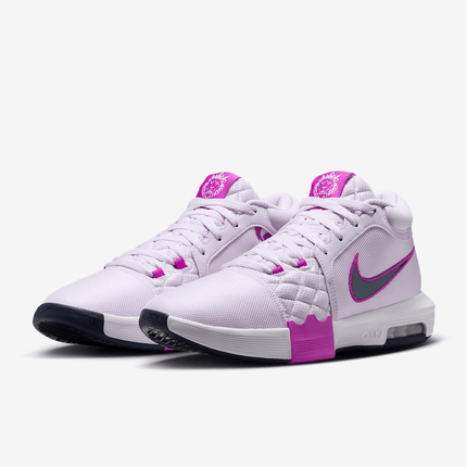 Men's Nike LeBron Witness 8 Barely Grape Shoes