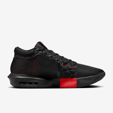 Men's Nike LeBron Witness 8 Black University Red Shoes
