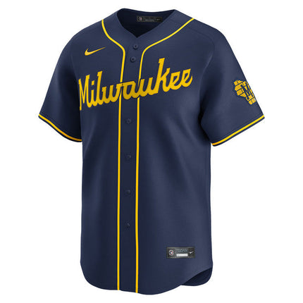 Milwaukee Brewers 2025 Alternate Limited Jersey - Navy