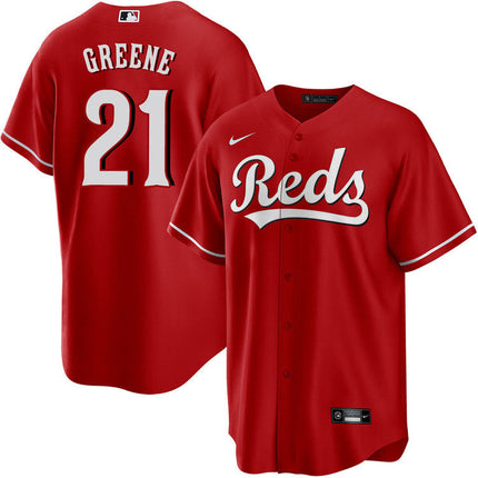 Hunter Greene Cincinnati Reds 2025 Alternate Jersey - Red