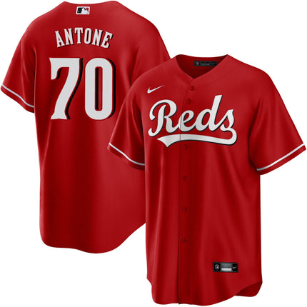 Tejay Antone Cincinnati Reds 2025 Alternate Jersey - Red