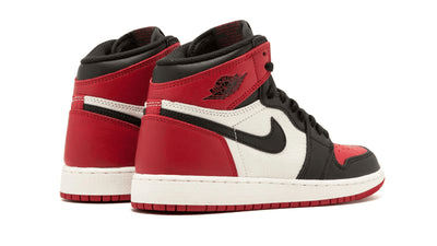 Men's Air Jordan 1 High Bred Toe Shoes