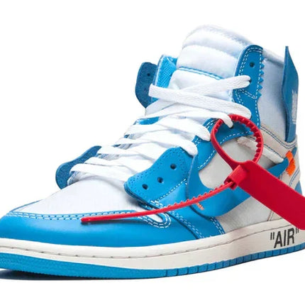 Men's Air Jordan 1 High Off-White - UNC Shoes