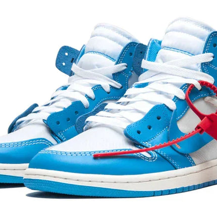 Men's Air Jordan 1 High Off-White - UNC Shoes