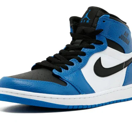 Men's Air Jordan 1 High Solar Blue Shoes