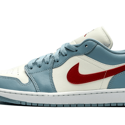 Men's Air Jordan 1 Low Blue Whisper Shoes