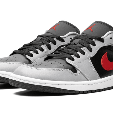Men's Air Jordan 1 Low Cement Fire Red Shoes
