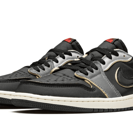 Men's Air Jordan 1 Low Dark Smoke Grey Shoes
