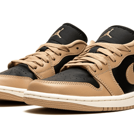 Men's Air Jordan 1 Low Desert Black Shoes
